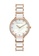 BCBG 白色 BCBGMAXAZRIA Rose Gold and White Watch 1BD11AC737DC17GS_1