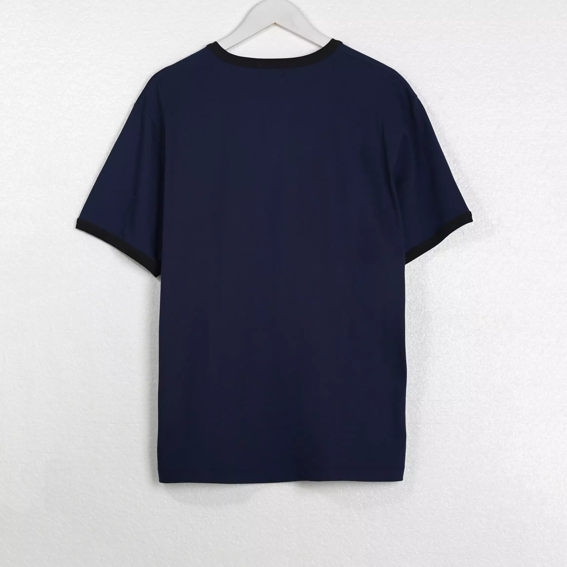 Kaos MARITHE FRANCOIS GIRBAUD CLASSIC LOGO TIPPED BLACK NAVY TSHIRT 100% ORIGINAL