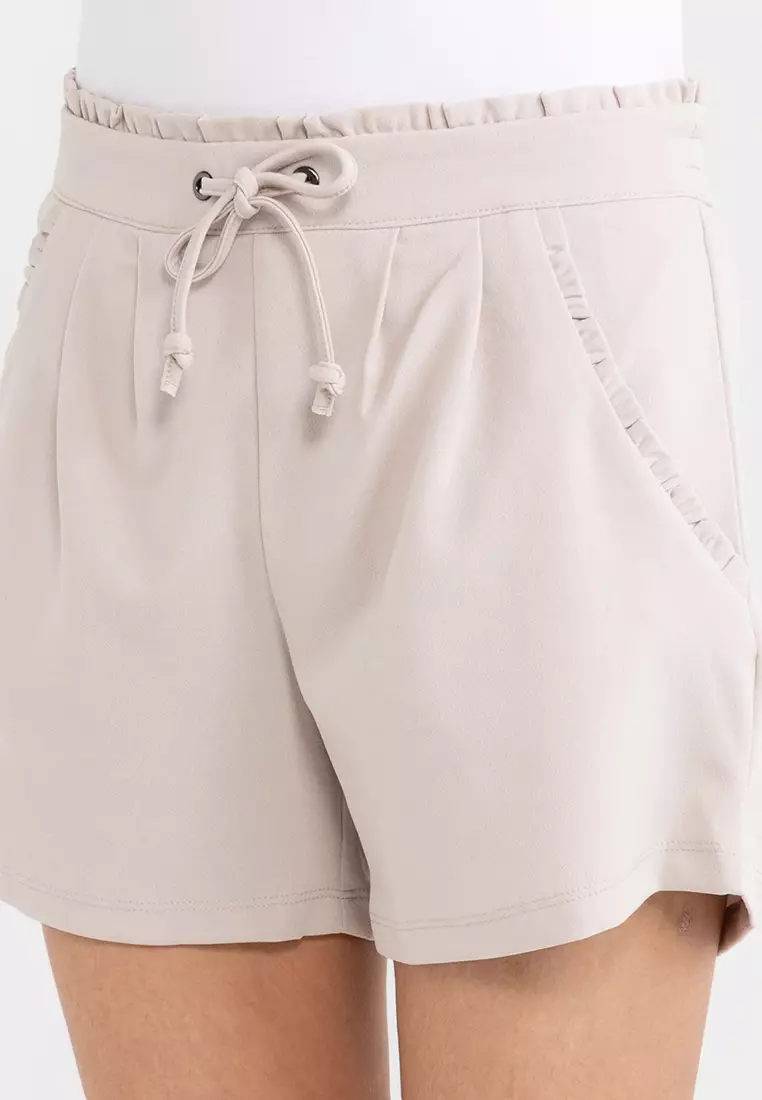 Catia Shorts with Ruffles Detail