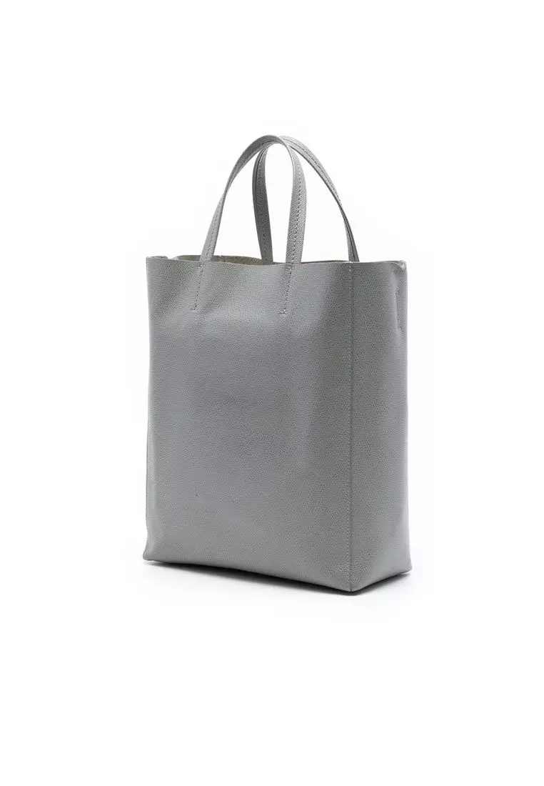 Pre-Loved Celine Small Grained Calfskin Vertical Cabas Tote