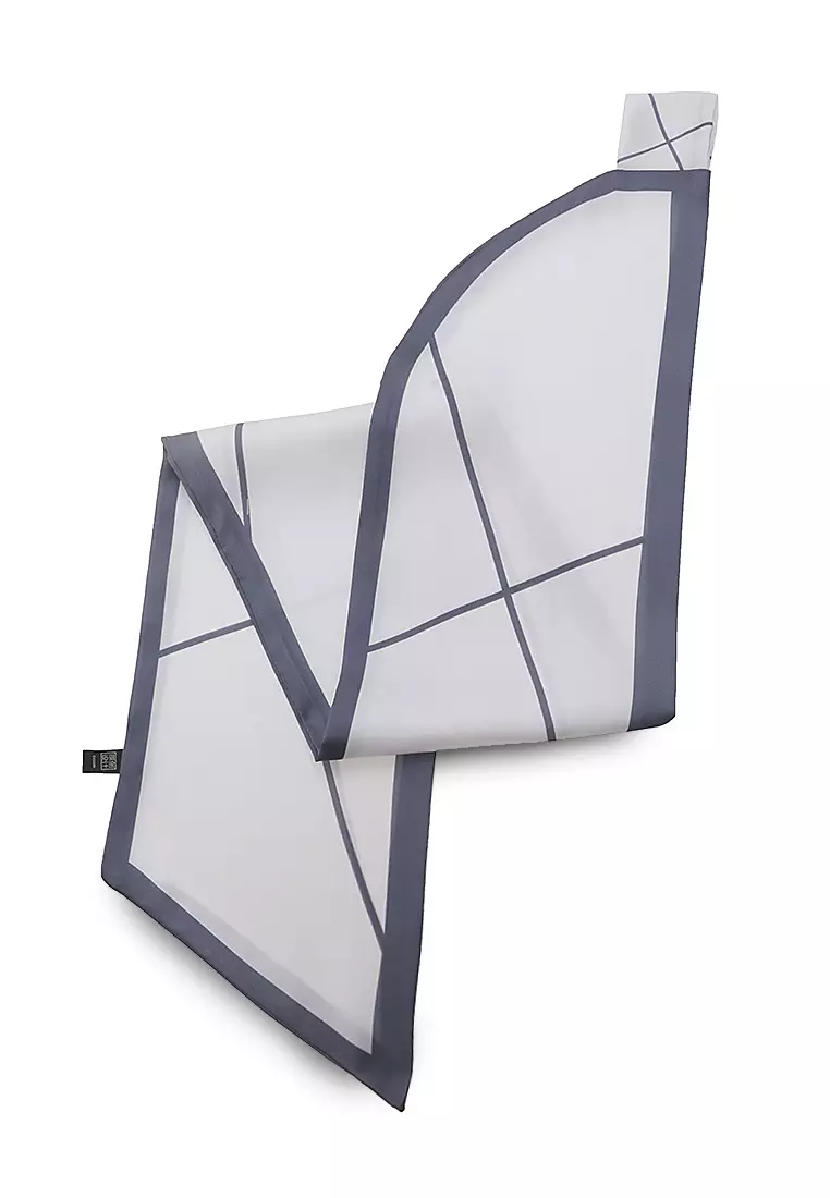 Scraf Tas Dual Tone Color Design Casual Aksesoris Bag Wanita Premium Quality - Dark Grey