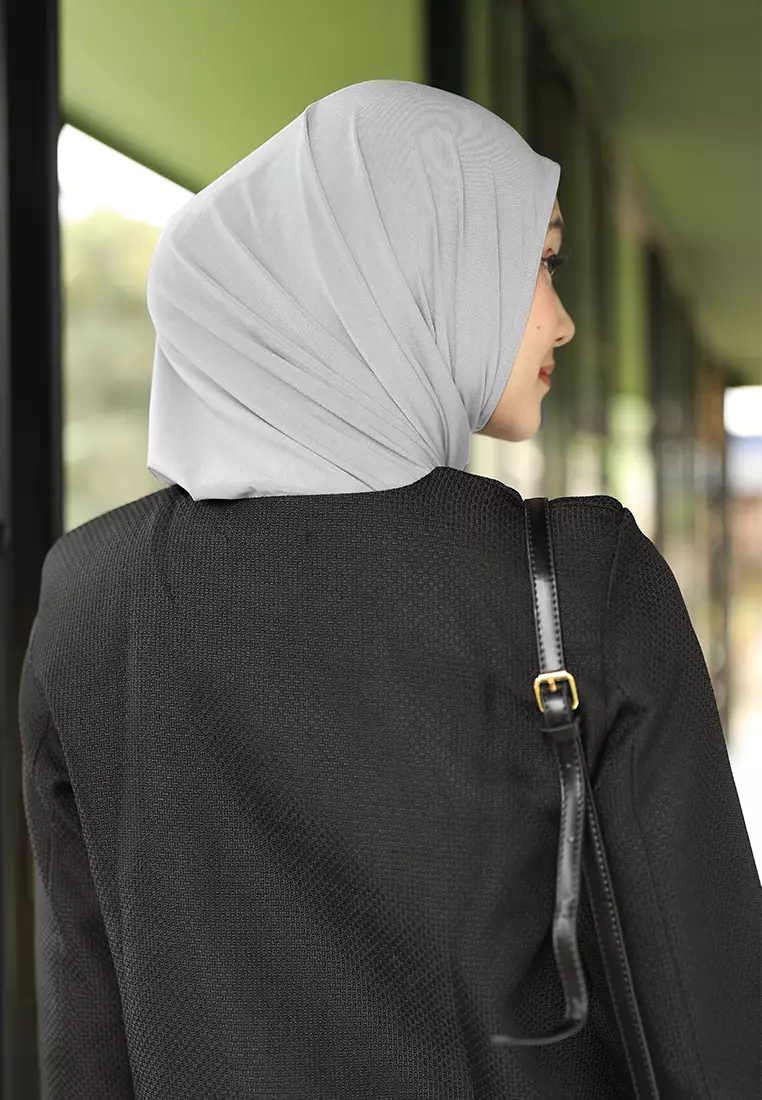 Zelena - Serena Bergo Instan | Hijab Instan - Silver