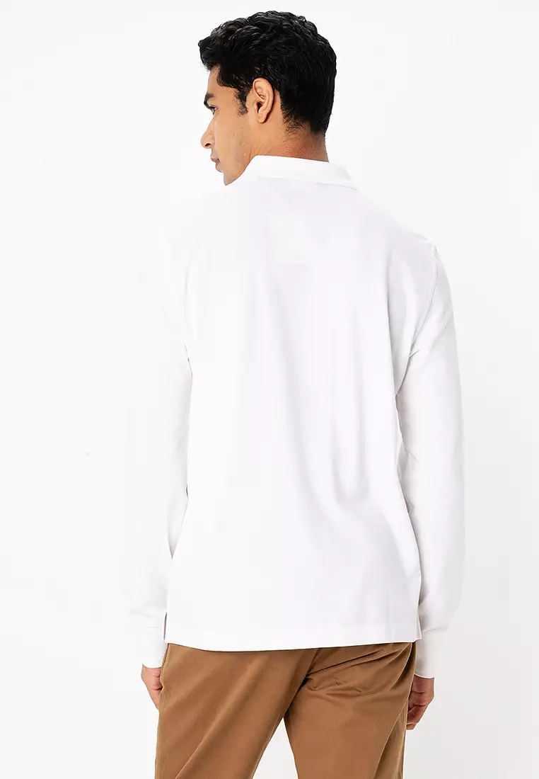 Shield Long Sleeves Polo Shirt