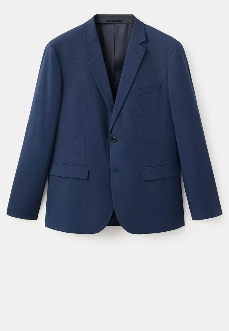 Super Slim-Fit Suit Jacket In Stretch Fabric