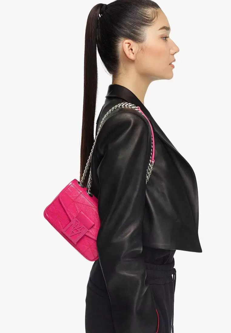 Buy MCM Travia Quilted Shoulder Bag in Crushed Leather 2024 Online ZALORA