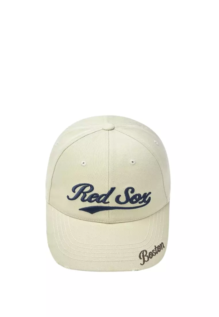 キャップ MLB Korea Varsity Vintage Structured Ball Cap BOS LBrown 3AC Varsity Lettering Color Denim Unstructured Ball Cap NEW YORK
