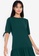 ZALORA BASICS green Tie Sleeve Mini Dress 06486AA011D19FGS_7