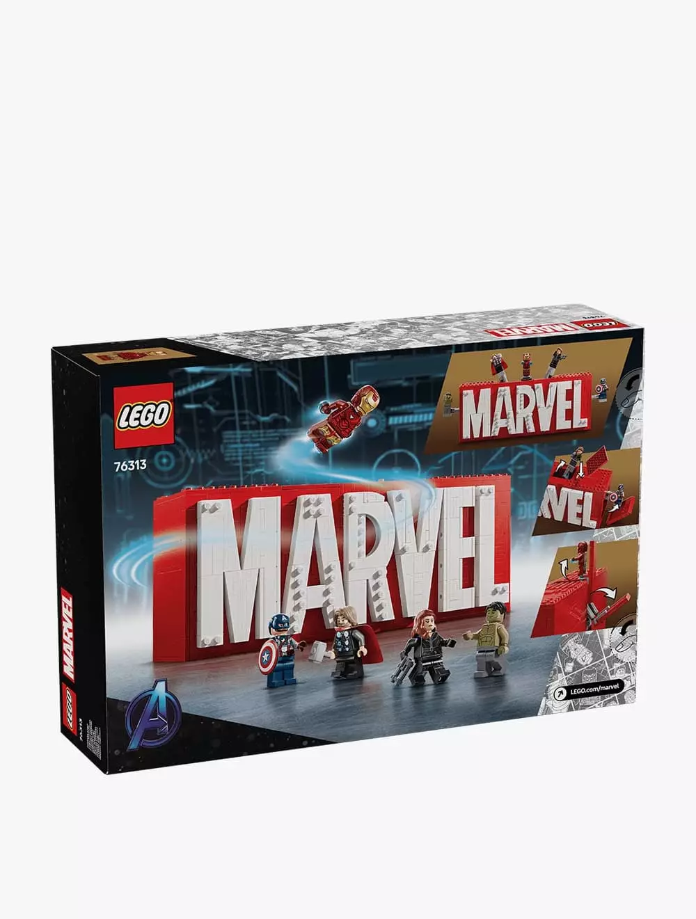 LEGO® Super Heroes Marvel MARVEL Logo & Minifigures - 76313