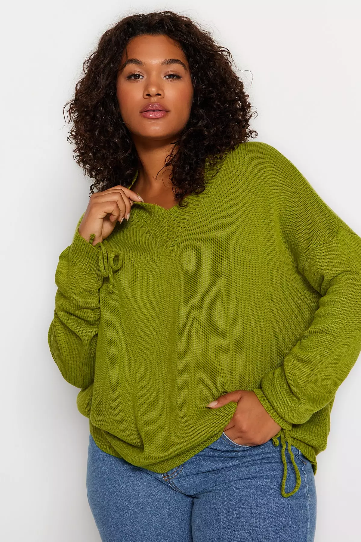 Pistachio sales green sweater