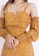 Hook Clothing yellow and multi Cold Shoulder Floral Dress 59917AA4927F46GS_6