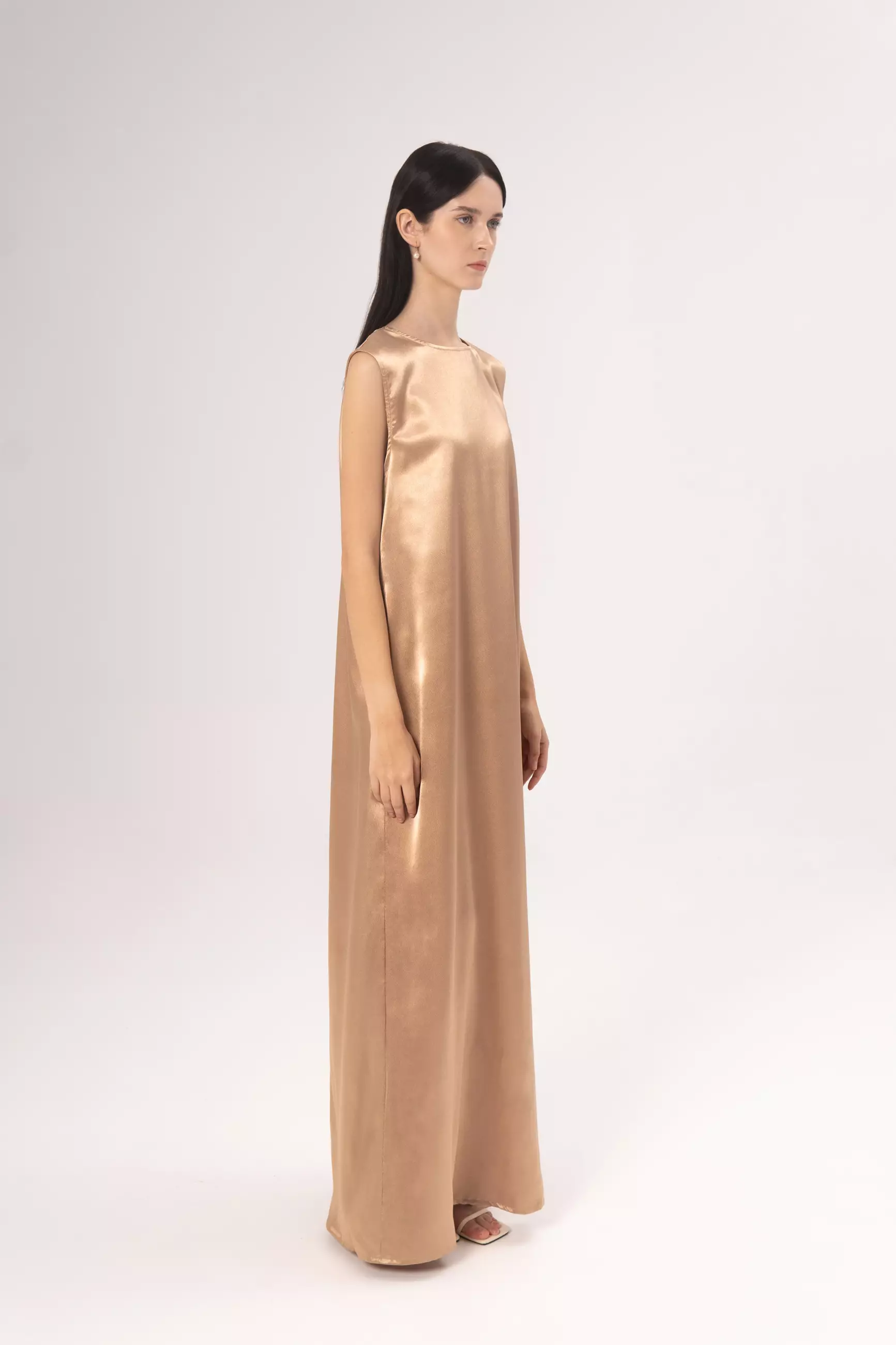 DEMURE&CO - KHAWLA INNER DRESS IN GOLD