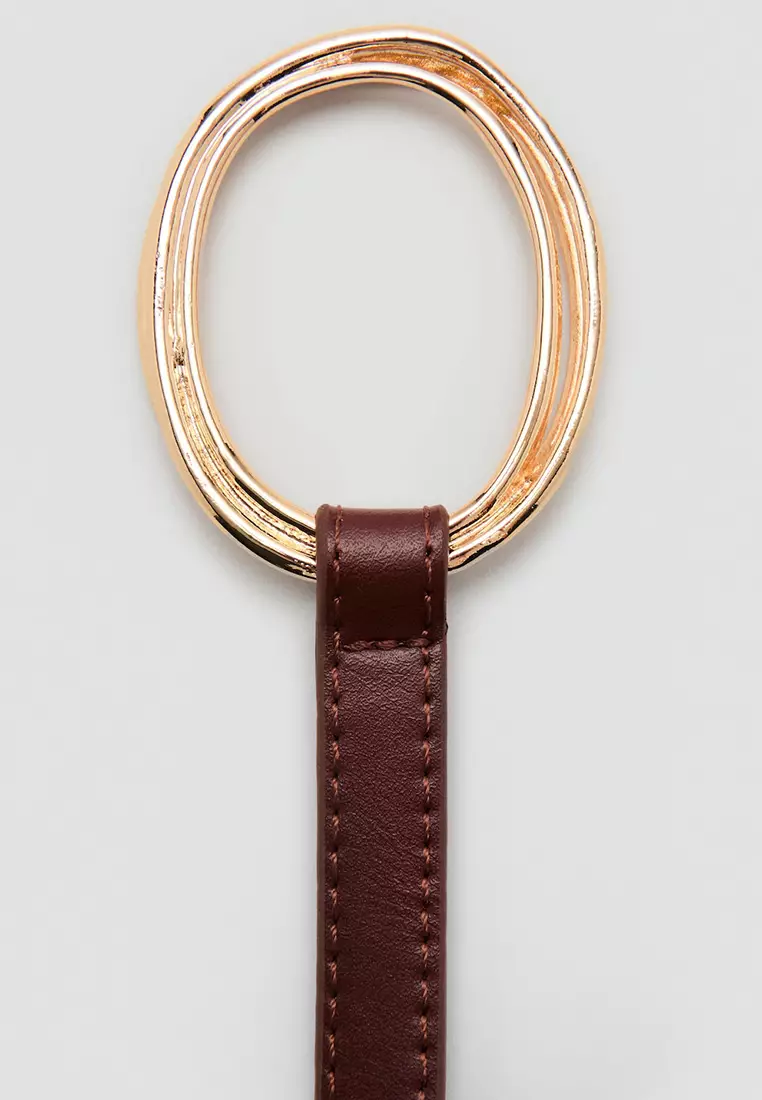 Thin Belt with Maxi-Buckle