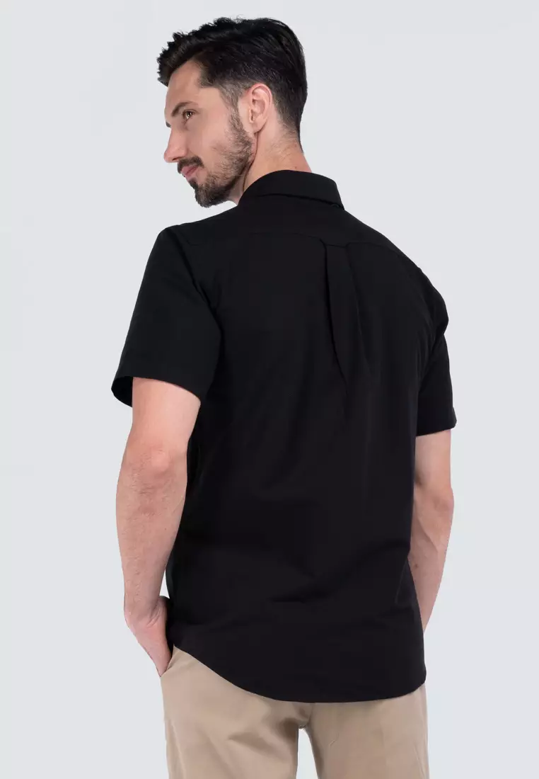 Polo Haus - Men’Cotton Plain Regular Fit Short Sleeve