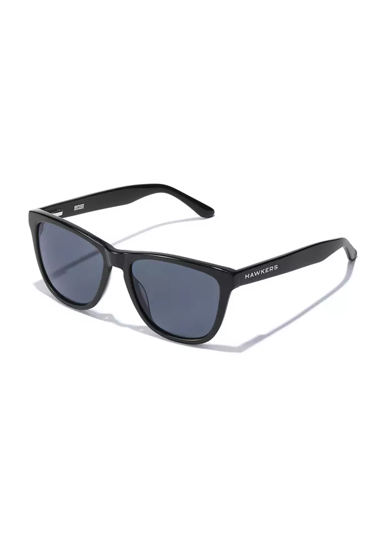 HAWKERS Black Dark ONE X Sunglasses for Men and Women, Unisex. Official Product Designed in Spain