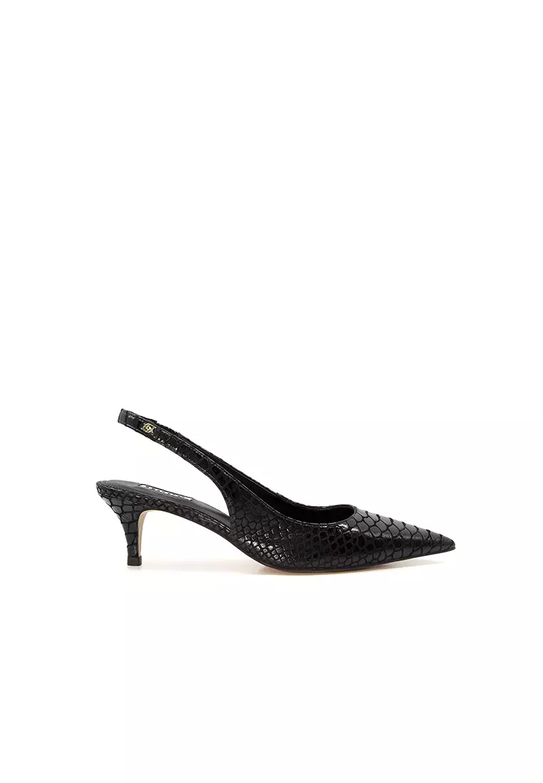 Discount on Dune London  shoes - SKU: Capitol Slingback Court Shoes Black