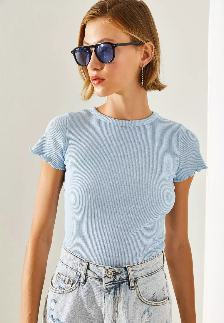 Women's Ribbed Camisole Blouse 60161026