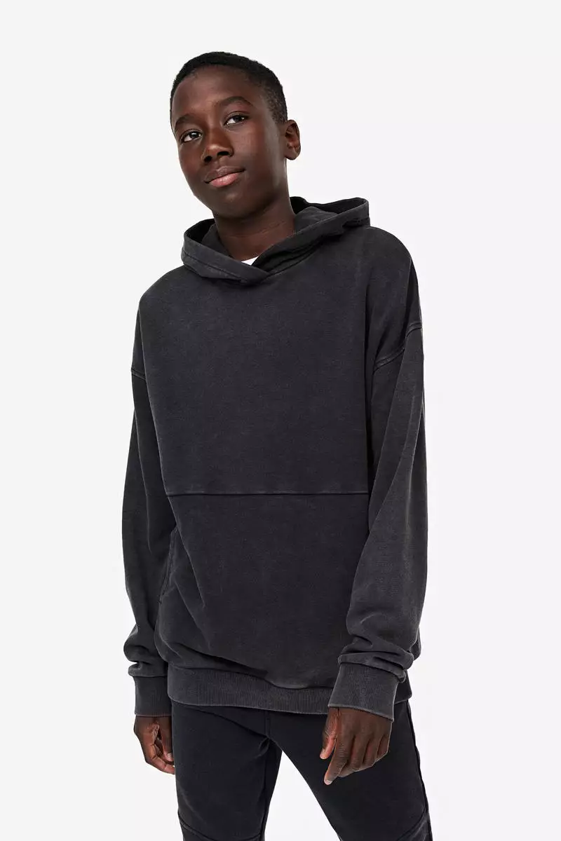 Buy H&M Washed-look hoodie 2024 Online