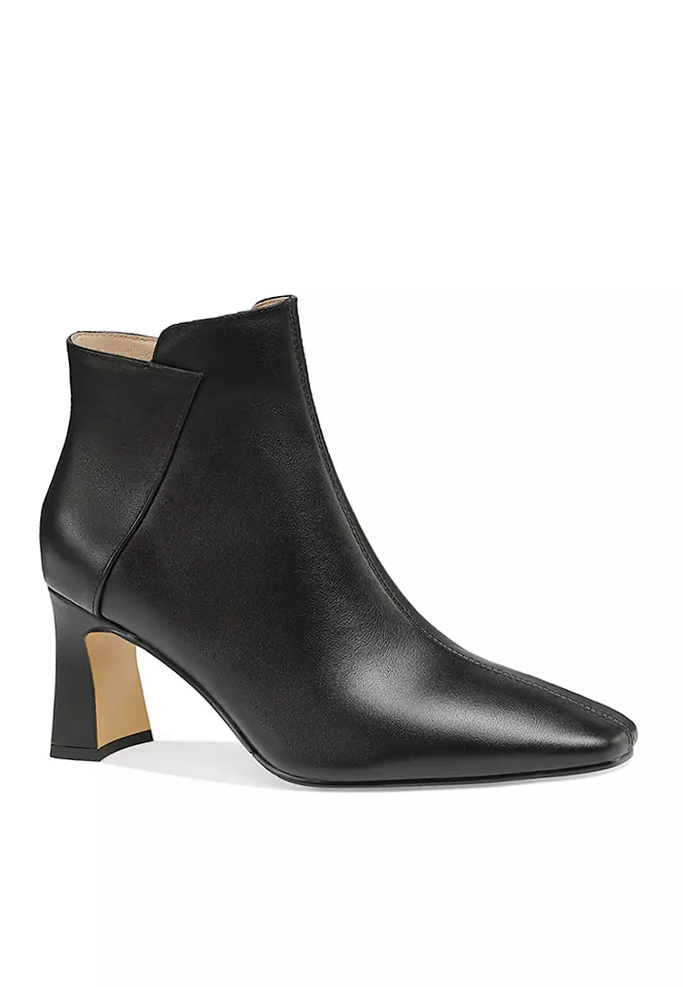 Chunky heel ankle boots