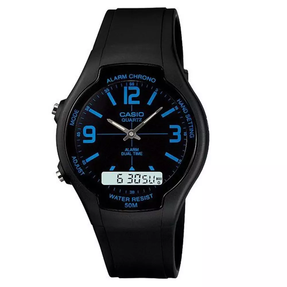 Casio Original AW-90H-2BVDF Jam Tangan Pria