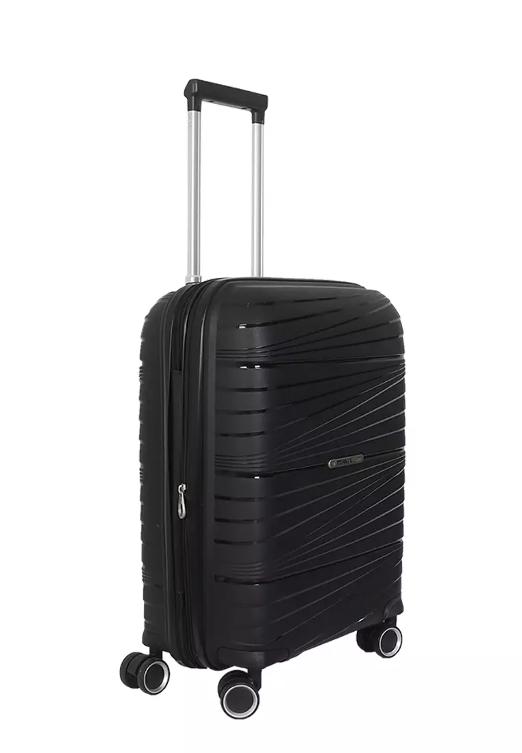 Jual Travel Time Travel Time Trolley Case HY820 - 20 inch Black ...