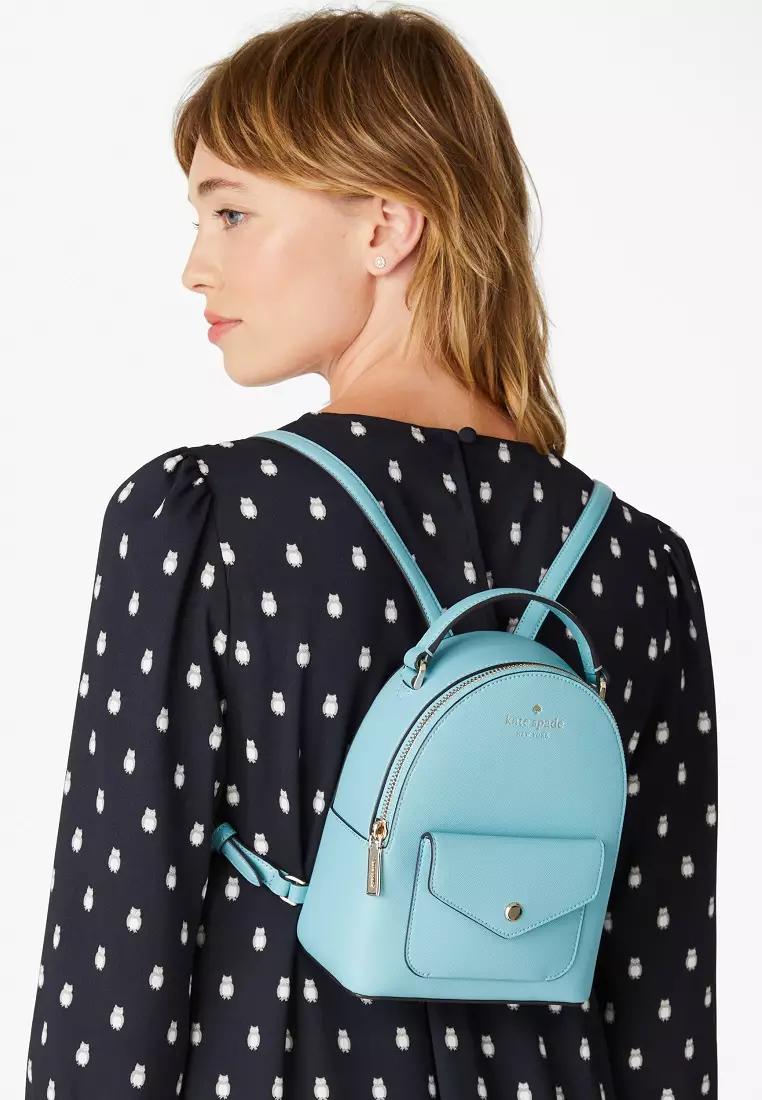 Kate spade light blue backpack clearance
