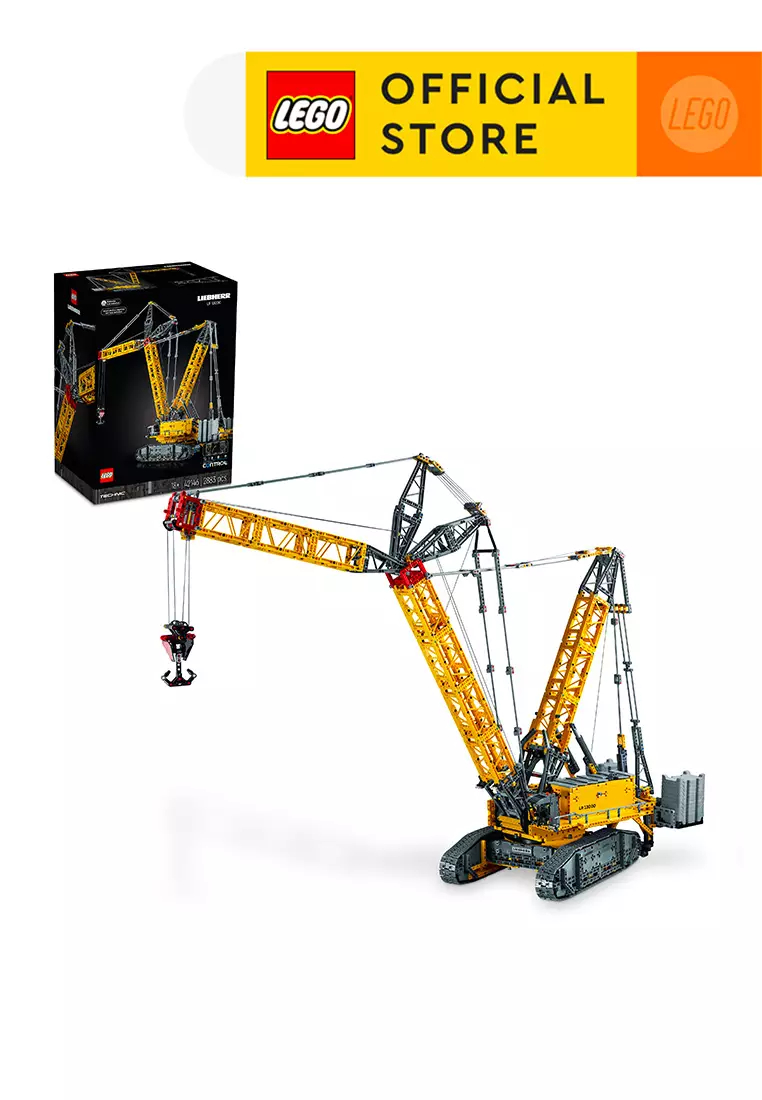 LEGO Technic Liebherr Crawler Crane LR 13000 42146 Advanced Building Kit  For Adults, Build And Display This Model Crane, Incredible Details  Including, Lego Camera Crane