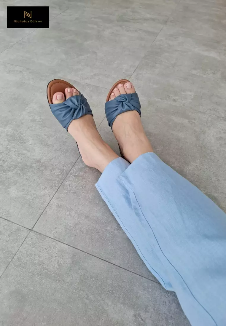 Nicholas Edison Sandal Nisa Blue