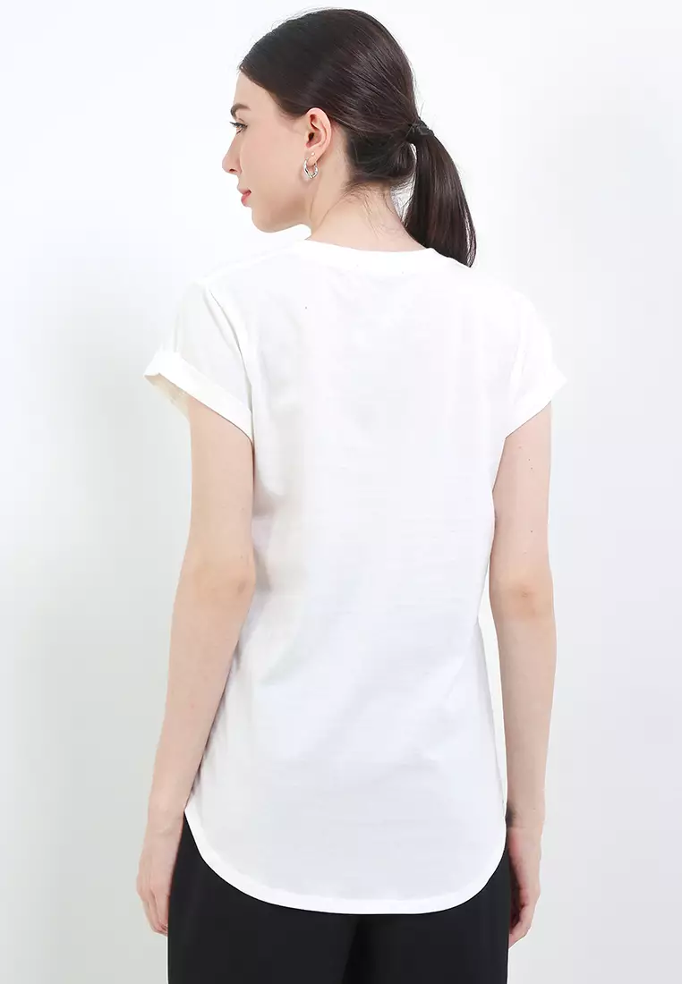 Folded Up Short Sleeves T-Shirt