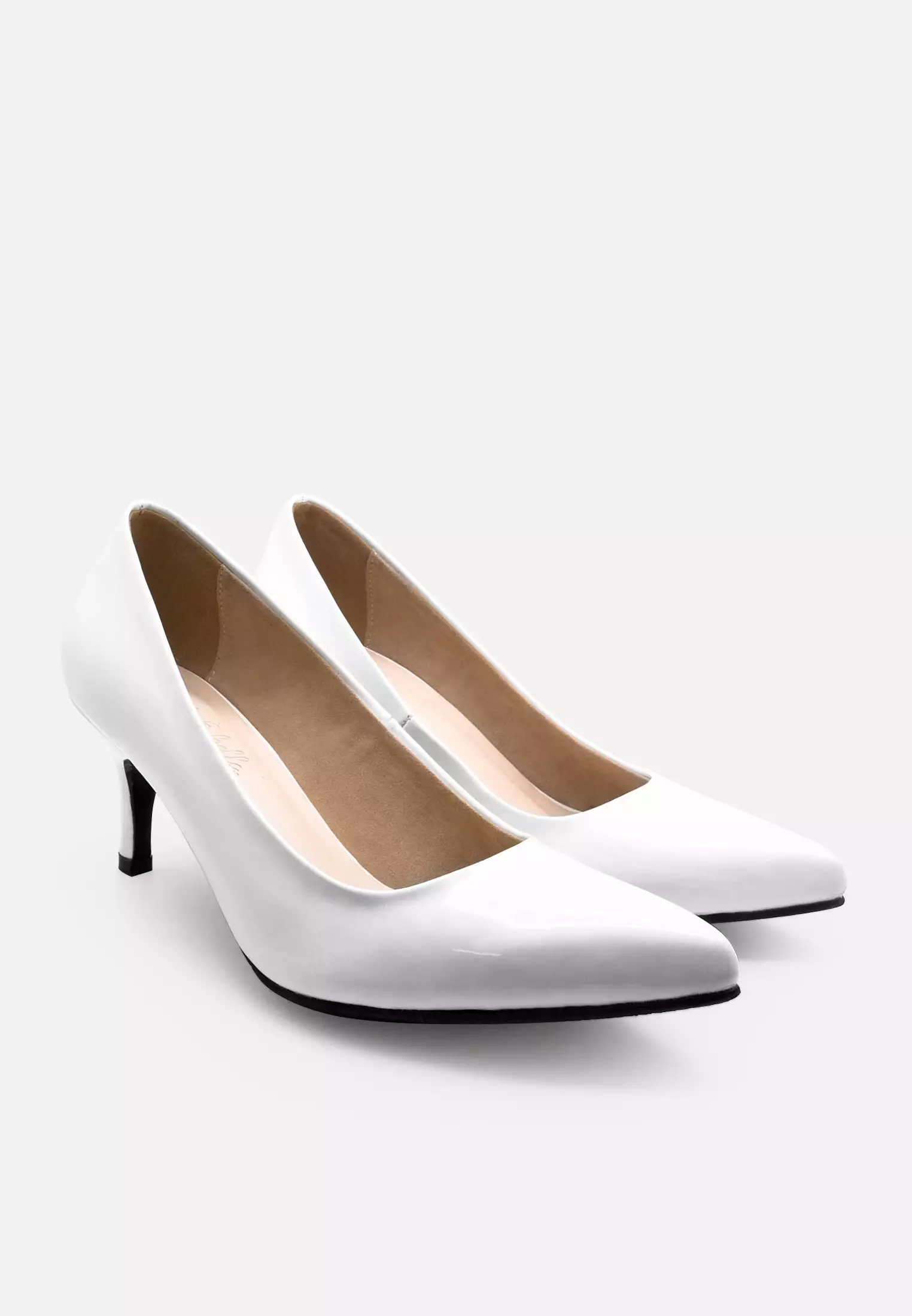 Lumiere Pointed Toe Pumps Sepatu Heels Wanita