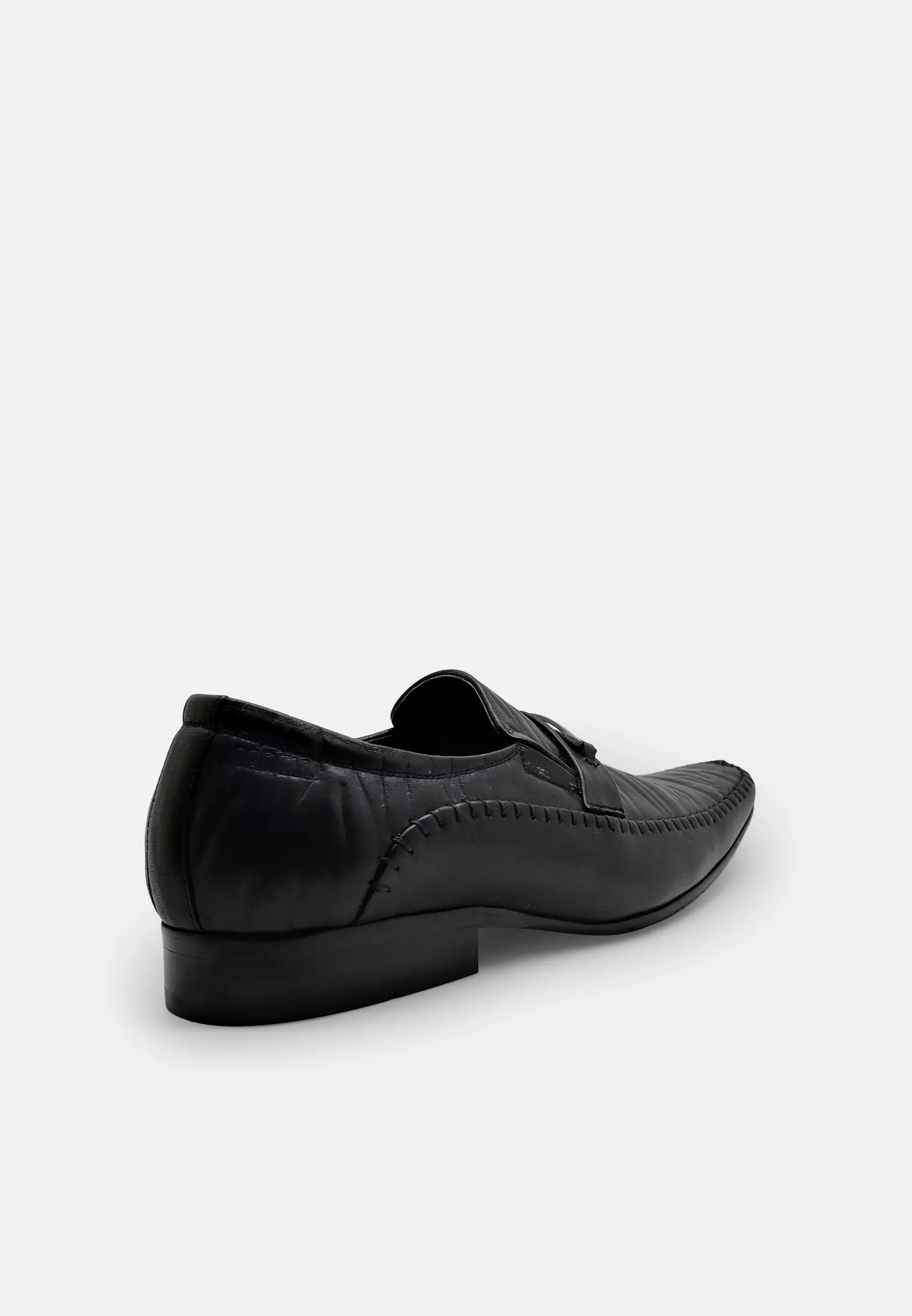 Marco Sepatu Pria Kantor Formal Kulit Asli - Black