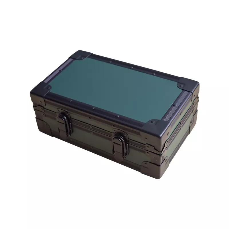 Kotak Jam Tangan Driklux 8W-GG Green Carbon PU Leather Box