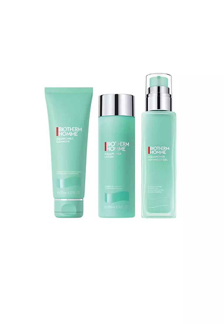 Biotherm Biotherm - HOMME Aquapower Power Of 3 Set (Cleanser 125ml