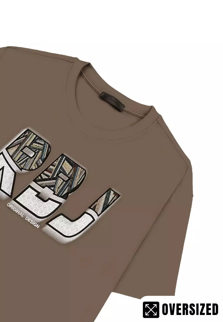 RBJ T-Shirt Katun Premium Oversized Pria 9246025