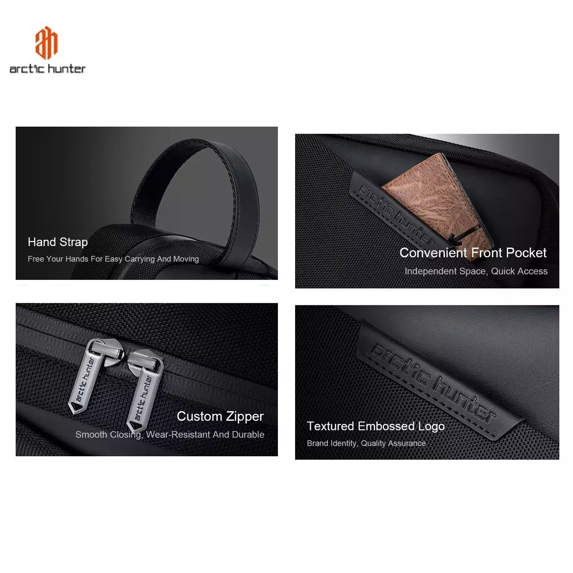 Arctic Hunter K00691 Clutch Pria HandBag pria Tas Tangan Pria waterproof - BLUE