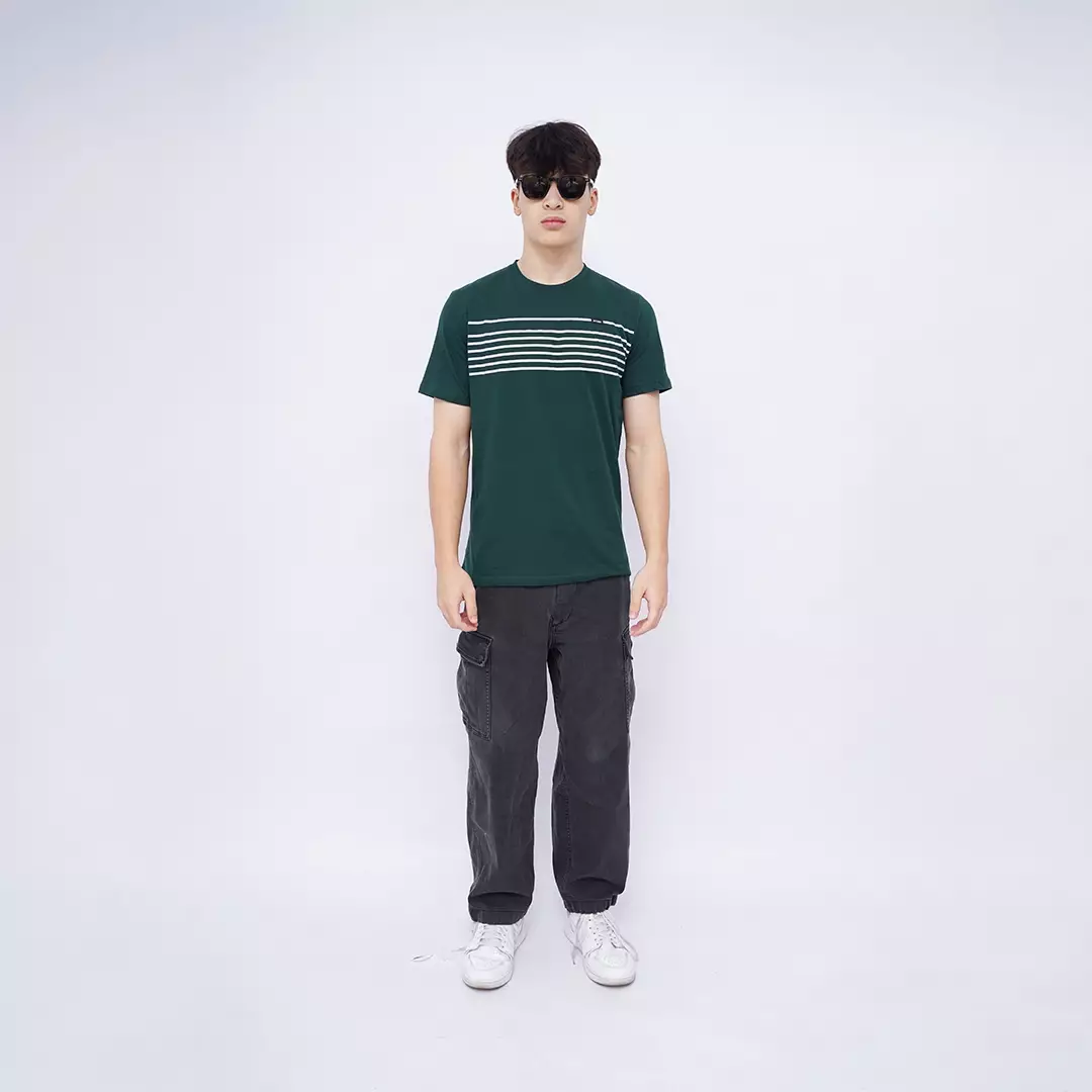 Ryusei Kaos Pria Hiroshi CMB Green