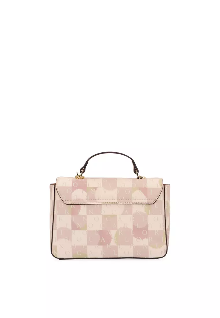 Dark Beige The Camo Top-Handle Bag