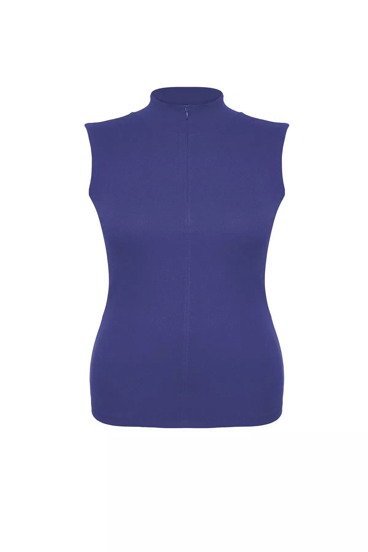 Plus Size Sleeveless Knit Top