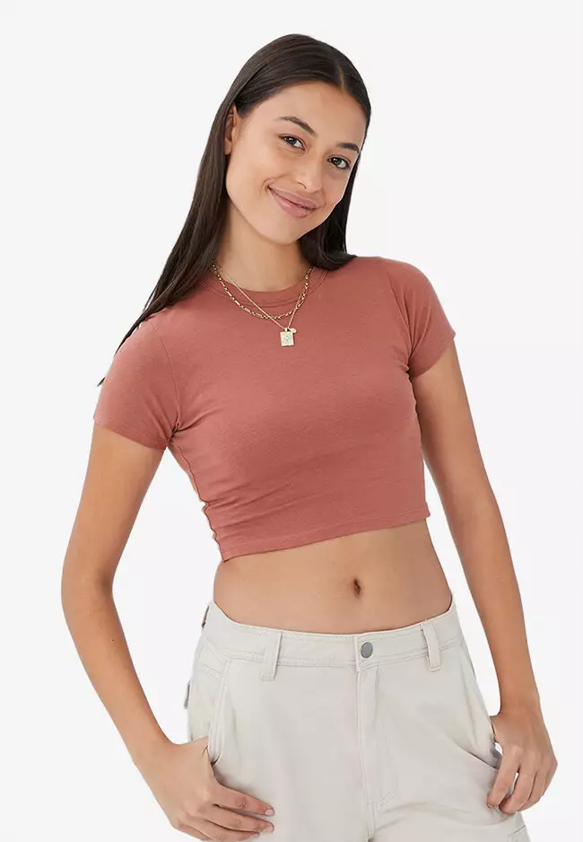 Cotton On Micro Crop Tee 2024, Buy Cotton On Online