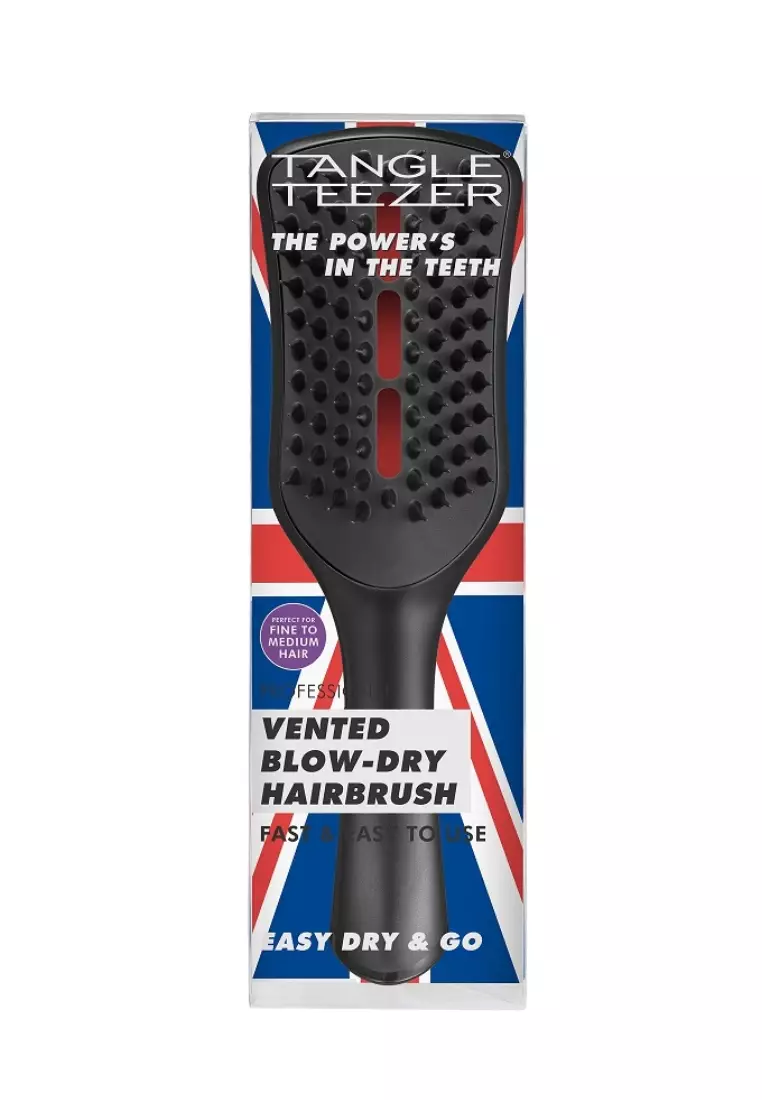 Tangle Teezer Easy Dry & Go Vented Hairbrush Jet Black