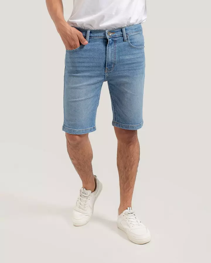 Sharks - 820 Slim Short Jeans - Blue [SGD1D0154]