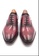 Giorostan red Men Formal Oxford Shoes 62D41SH362598DGS_2