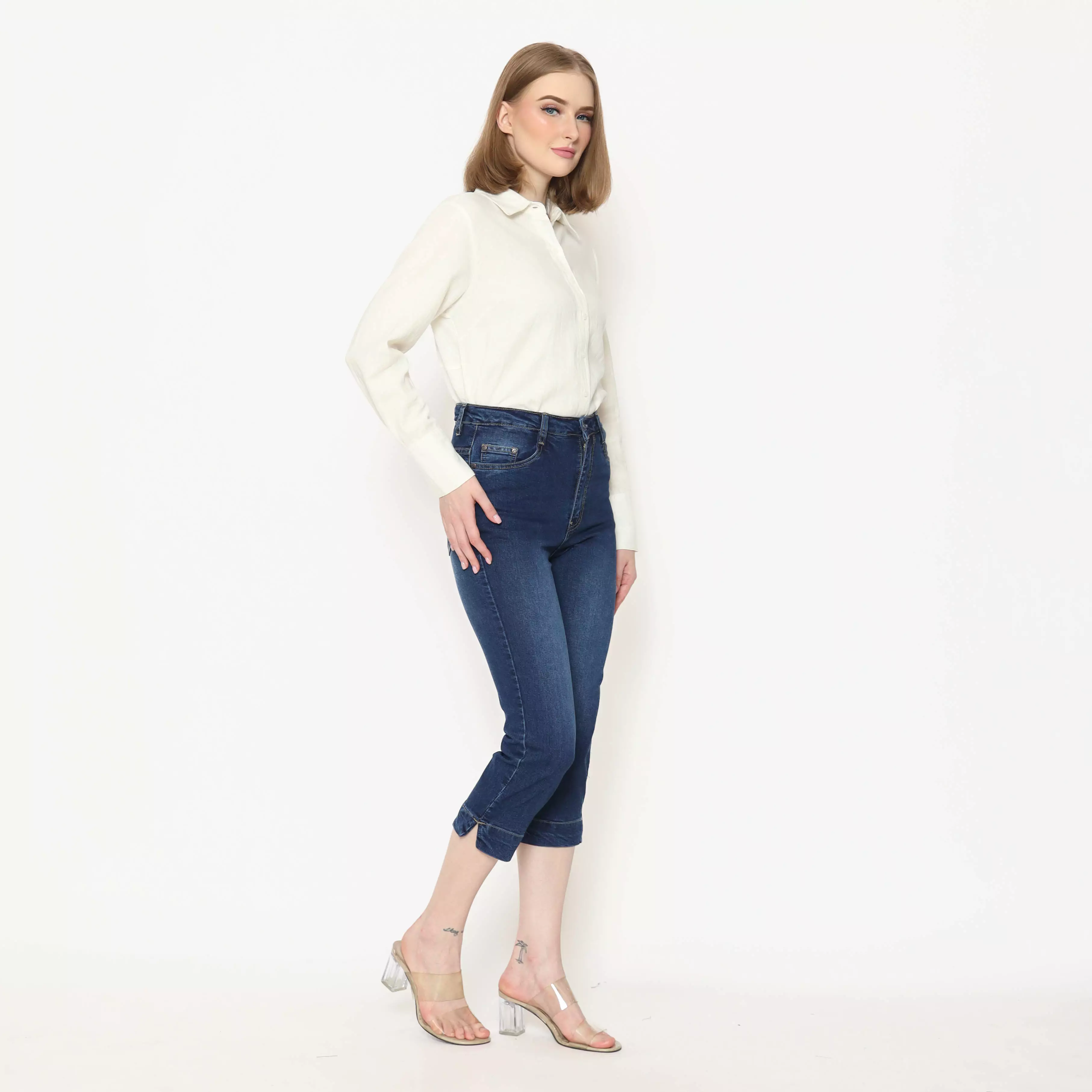Rodeo - Jeans Wanita - Cassa Jeans - Navy