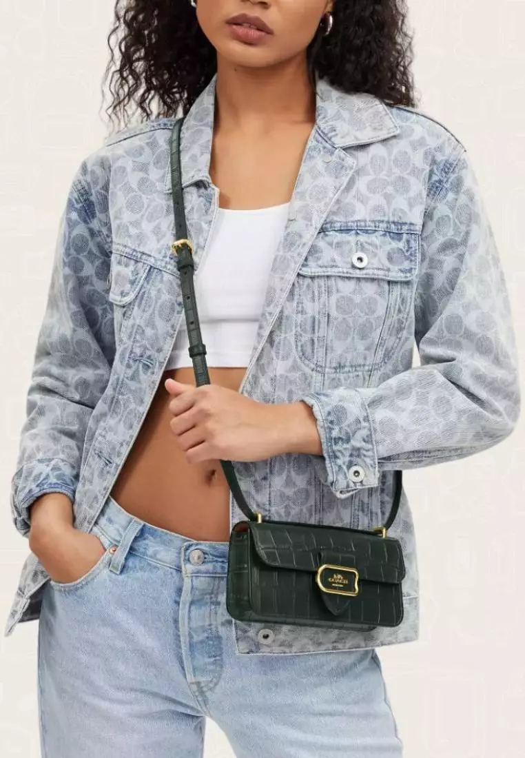 Coach Morgan Crossbody Amazon Green