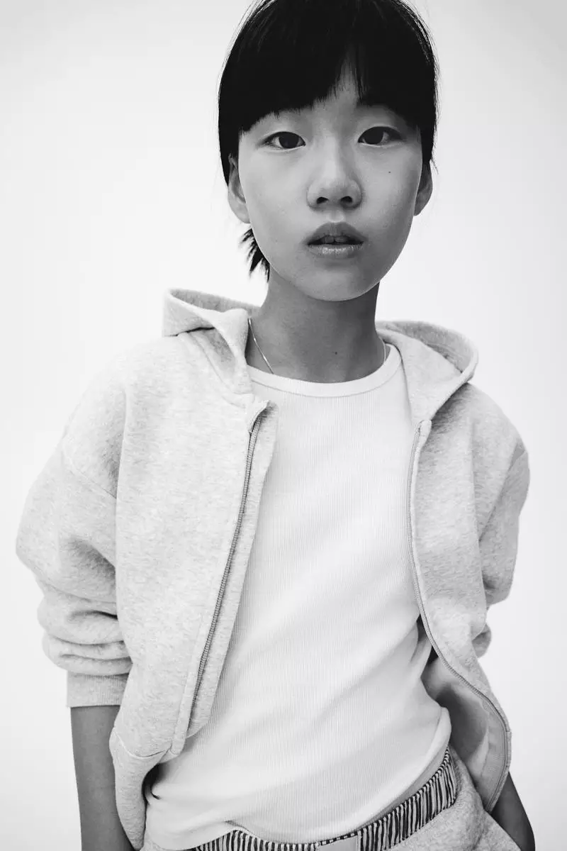 Oversized zip-through hoodie