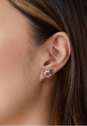Kate Spade Kate Spade New Bloom Flower Studs Earrings in Multi kb467 |  ZALORA Malaysia