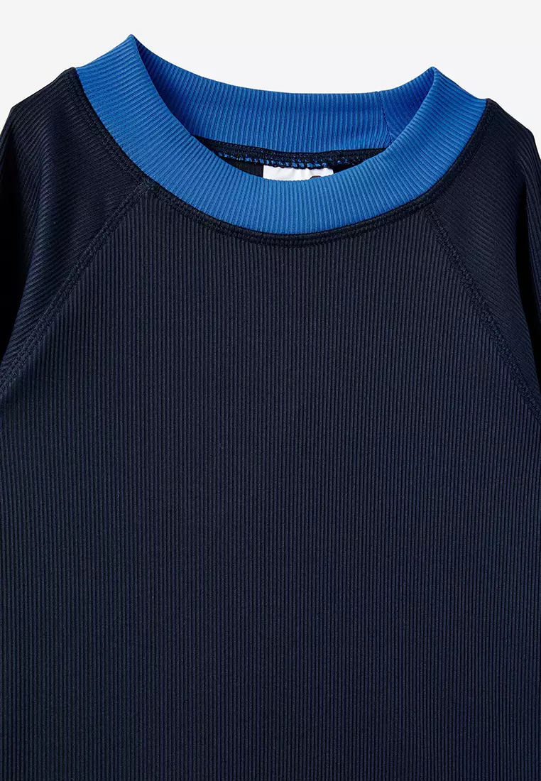 Flynn Long Sleeve Raglan Rash Vest