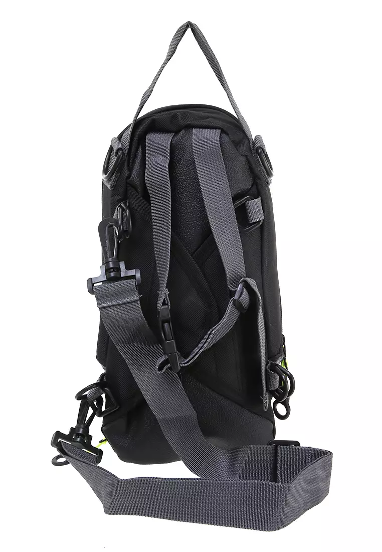 Lixe Tas Motor Smartphone Holder Motorcycle Fuel Bag Many Slot Foldable Design Material Nylon ORIGINAL - Black