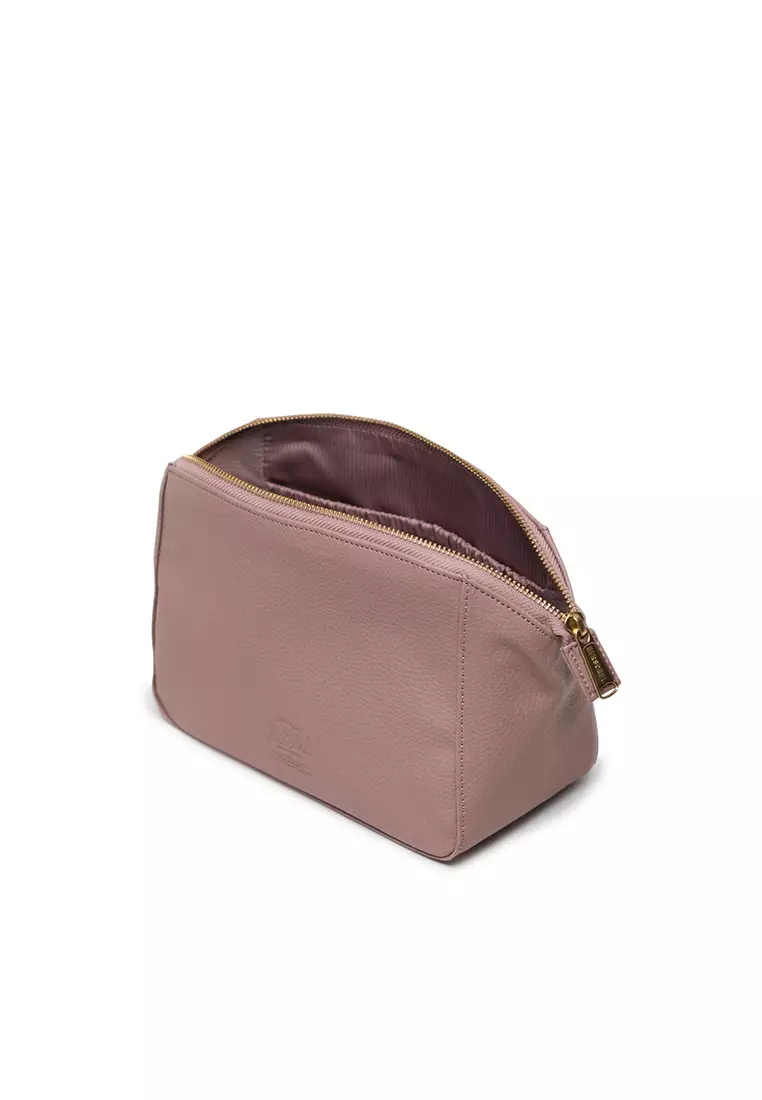 Milan Toiletry Bag Vegan Leather 3L Ash Rose