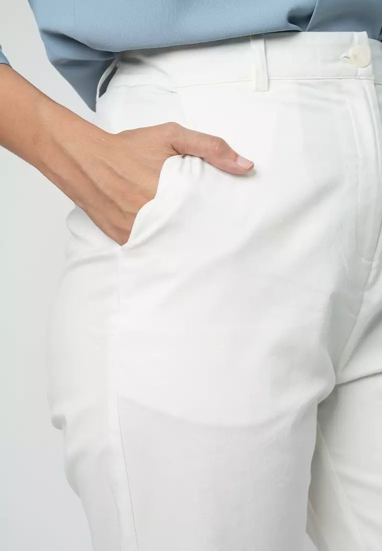 Justice Relaxed Pants with Scallop Pockets