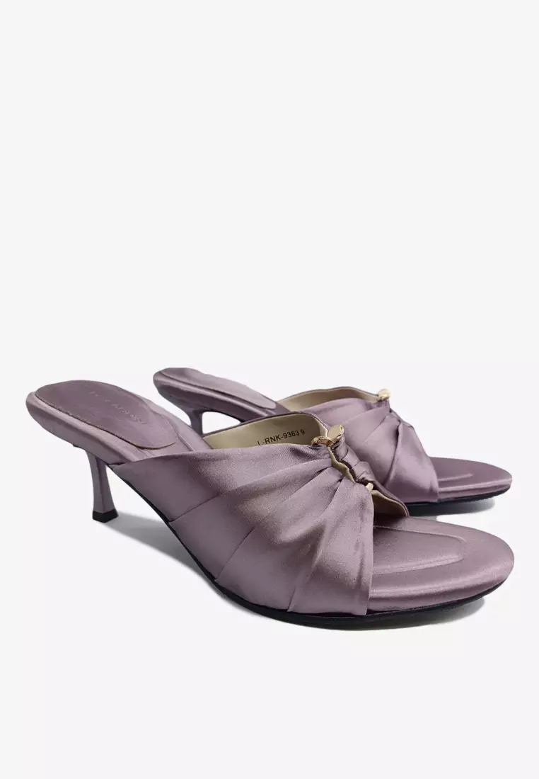 Dr Cardin Women Sera 3-inch Heels | Satin L-RNK-9363